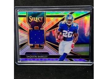 2018 SELECT SAQUON BARKLEY RELIC REFRACTOR RC ONLY 199 MADE