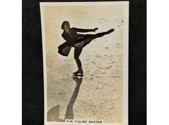1937 Senior Service Winter Scenes Tobacco The Figure Skater #29