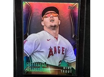 2022 TOPPS SWEET SHADES MIKE TROUT FOIL