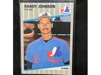 1989 FLEER RANDY JOHNSON RC