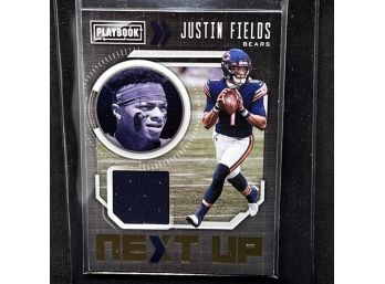 2021 PLAYBOOK JUSTIN FIELDS RELIC RC