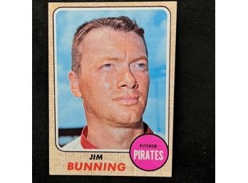 1968 TOPPS JIM BUNNING HOF