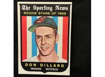 1959 TOPPS DON DILLARD RC