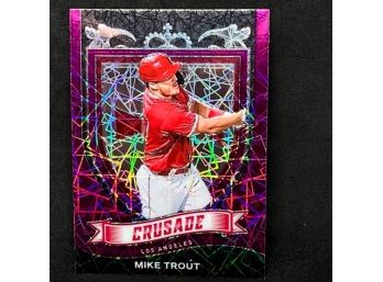 2021 CRUSADE MIKE TROUT PRIZM