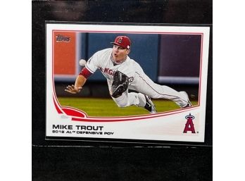 2013 TOPPS MIKE TROUT!