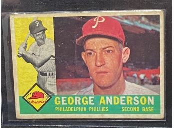 1960 TOPPS GEORGE ANDERSON