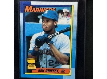 1990 TOPPS KEN GRIFFEY JR ROOKIE CUP WITH SCAB