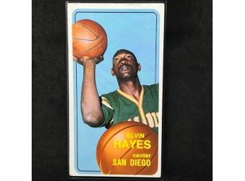 1970 TOPPS ELVIN HAYES THE BIG E  HALL OF FAMER