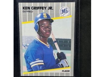 1989 FLEER KEN GRIFFEY JR RC