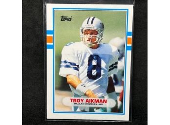 1989 TOPPS TROY AIKMAN RC