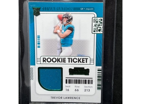 2021 CONTENDERS TREVOR LAWRENCE RC RELIC