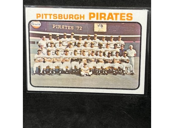 1973 TOPPS PITTSBURGH STEELERS TEAM CARD