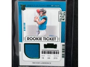 2021 CONTENDERS TREVOR LAWRENCE RC RELIC
