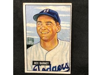 1951 BOWMAN REX BARNEY