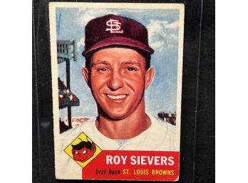 1953 TOPPS ROY SIEVERS