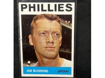 1964 TOPPS JIM BUNNING - HOF