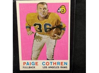1959 Topps #28 Paige Cothren