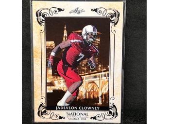2014 LEAF AT THE NATIONAL JADEVEON CLOWNEY RC