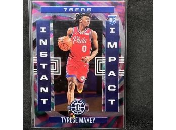 2020-21 ILLUSIONS TYRESE MAXEY RC