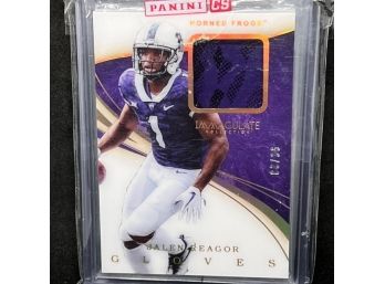 2020 IMMACULATE JALEN REAGOR RELIC CARD ONLY 96 MADE! GLOVES