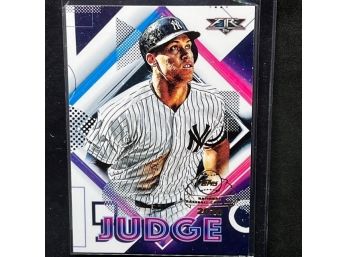 2020 TOPPS FIRE AARON JUDGE NATIONAL BASEBALL CARD DAY STAMP