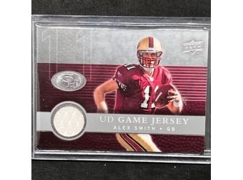 2008 UPPER DECK ALEX SMITH GAME-USED RELIC