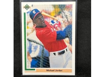 1991 UPPER DECK MICHAEL JORDAN SHORT PRINT MLB ROOKIE