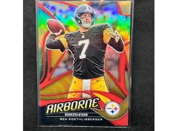 2019 ROOKIES & STARS BEN ROETHLISBERGER SILVER PRIZM! ONLY 99 MADE