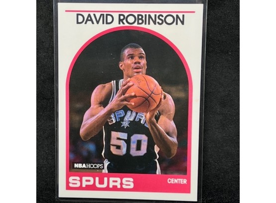 1989 NBA HOOPS DAVID ROBINSON RC