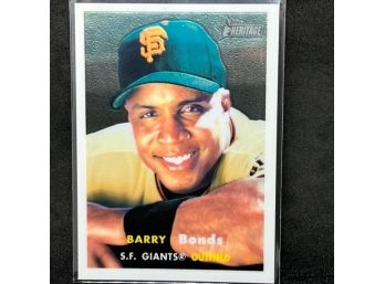 2006 TOPPS BARRY BONDS ONLY 1957 MADE