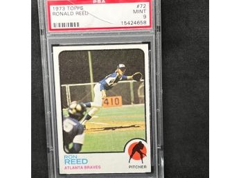 1973 TOPPS RONALD REED PSA 9!!!