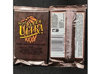 (2) 1994-95 FLEER ULTRA NBA PACKS - CHANCE FOR HOT PACK