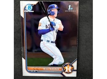 2022 BOWMAN CHROME 1ST CARD WILL WAGNER