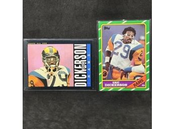 1985 AND 1986 TOPPS ERIC DICKERSON