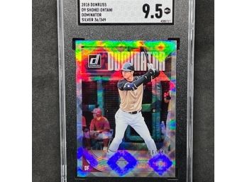 2018 DONRUSS DOMINATOR SHOHEI OHTANI RC SILVER ONLY 340 MADE~!!