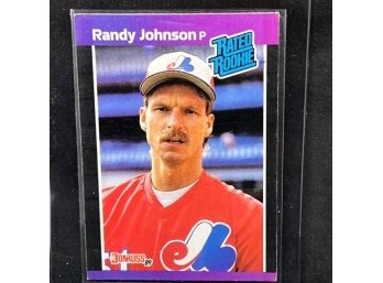 1989 DONRUSS RATED ROOKIE RANDY JOHNSON RC