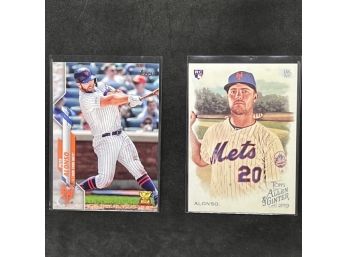 2019 TOPPS ALLEN & GINTER PETE ALONSO RC & 2020 TOPPS PETE ALONSO ROOKIE CUP!~