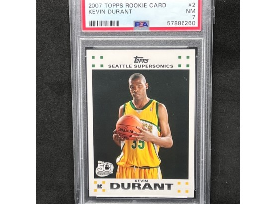 2007 TOPPS KEVIN DURANT RC!