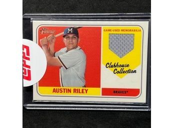 2018 TOPPS MINOR LEAGUE CLUBHOUSE COLLECTION AUSTIN RILEY RELIC