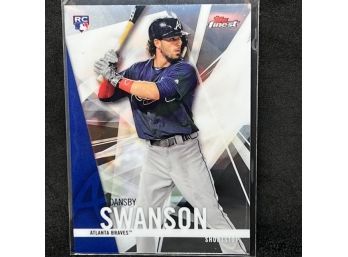 2017 TOPPS FINEST DANSBY SWANSON RC