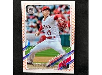 2021 TOPPS SHOHEI OHTANI SP INDEPENDCE DAY ONLY 76 MADE
