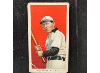 1909 T206 SWEET CAPORAL FRED SNODGRASS - NY GIANTS