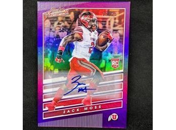 2020 PANINI ABSOLUT DP ZACK MOSS AUTO SSP OF ONLY 25 PRINTED