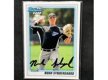 2010 BOWMAN 1ST CARD NOAH SYNDERGAARD