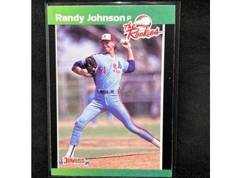 1989 DONRUSS THE ROOKIES RANDY JOHNSON