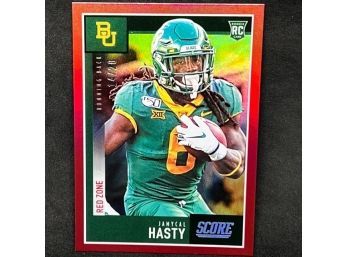 2020 SCORE JAMYCAL HASTY RC SSP ONLY 20 PRINTED