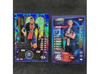 TOPPS ATTAX KYLIAN MBAPPE SPARKLE AND 100 CLUB