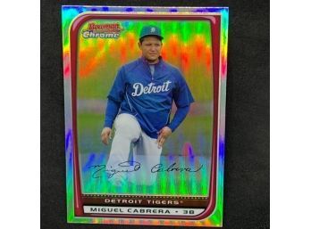 2008 TOPPS CHROME MIGUEL CABRERA REFRACTOR