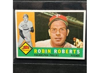 1960 TOPPS ROBIN ROBERTS - HALL OF FAME