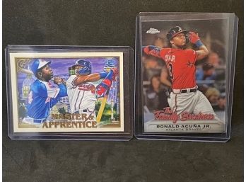 RONALD ACUNA JR SECOND YEAR CARDS